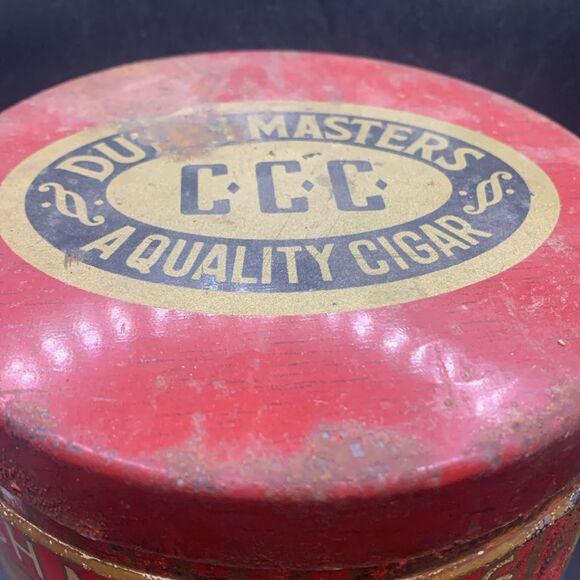 VINTAGE Advertising Empty DUTCH MASTERS SPECIAL Cigar Tin No 6 - Picture 4 of 5